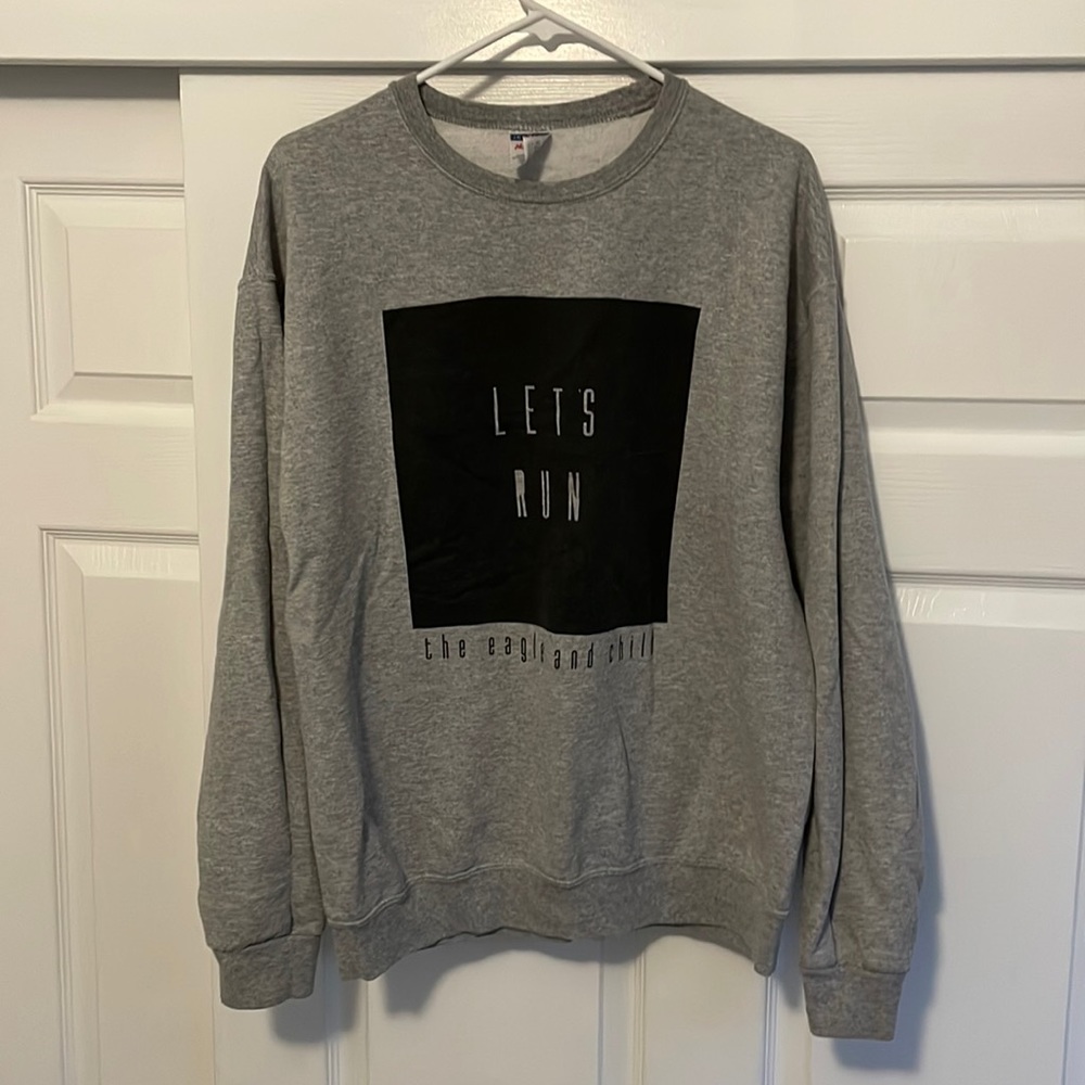 JERZEES Grey Crewneck